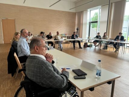 Prof Dr Georges Tamer (foreground, FAU) opened the conference.