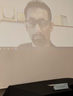 The concept of prophecy in Islam: Prof Zishan Ghaffar, University of Paderborn connected via video