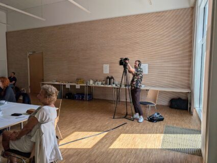 Competent support for the video recordings of our conference by the RRZE