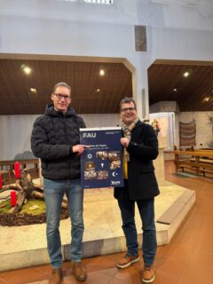 Presentation of the Interreligious Calendar to the St. Urban Community in Bamberg